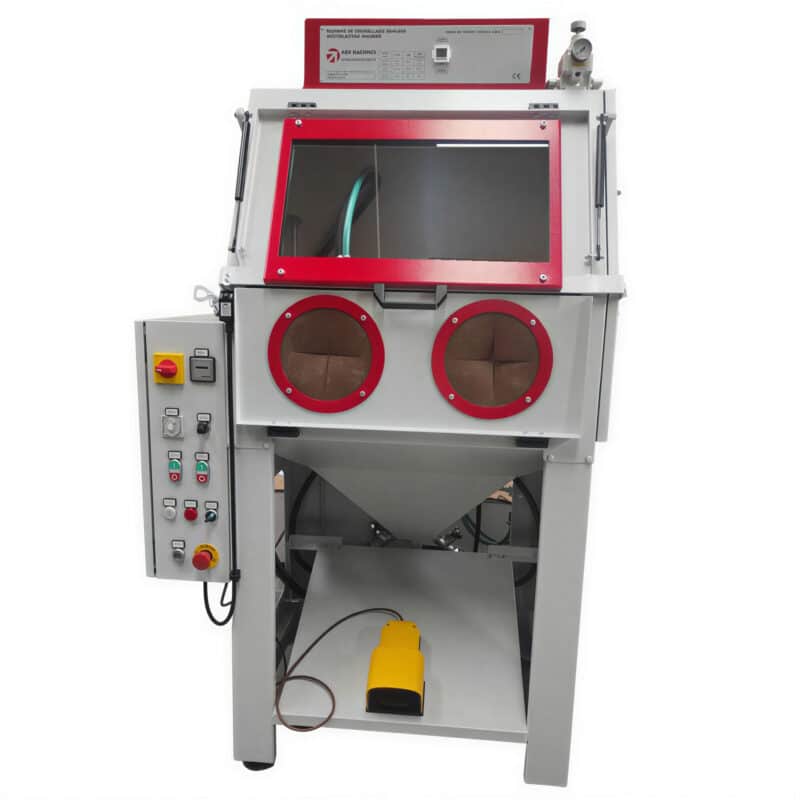 ABM 700 sandblasting booth for watchmaking and microtechnology
