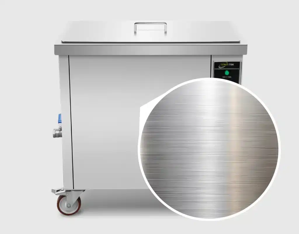 Machine en acier inoxydable avec surface brillante