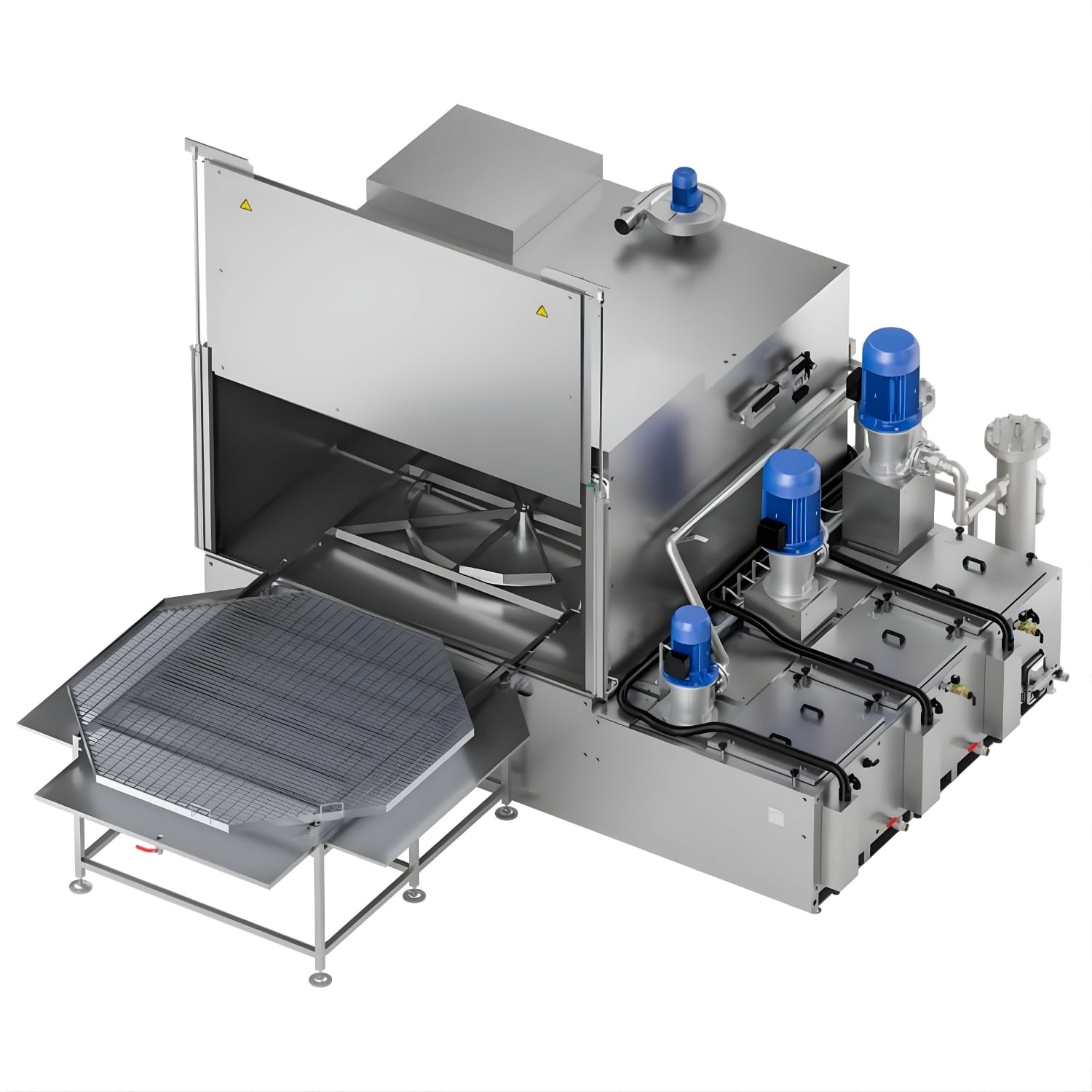 Machine industrielle en acier inoxydable